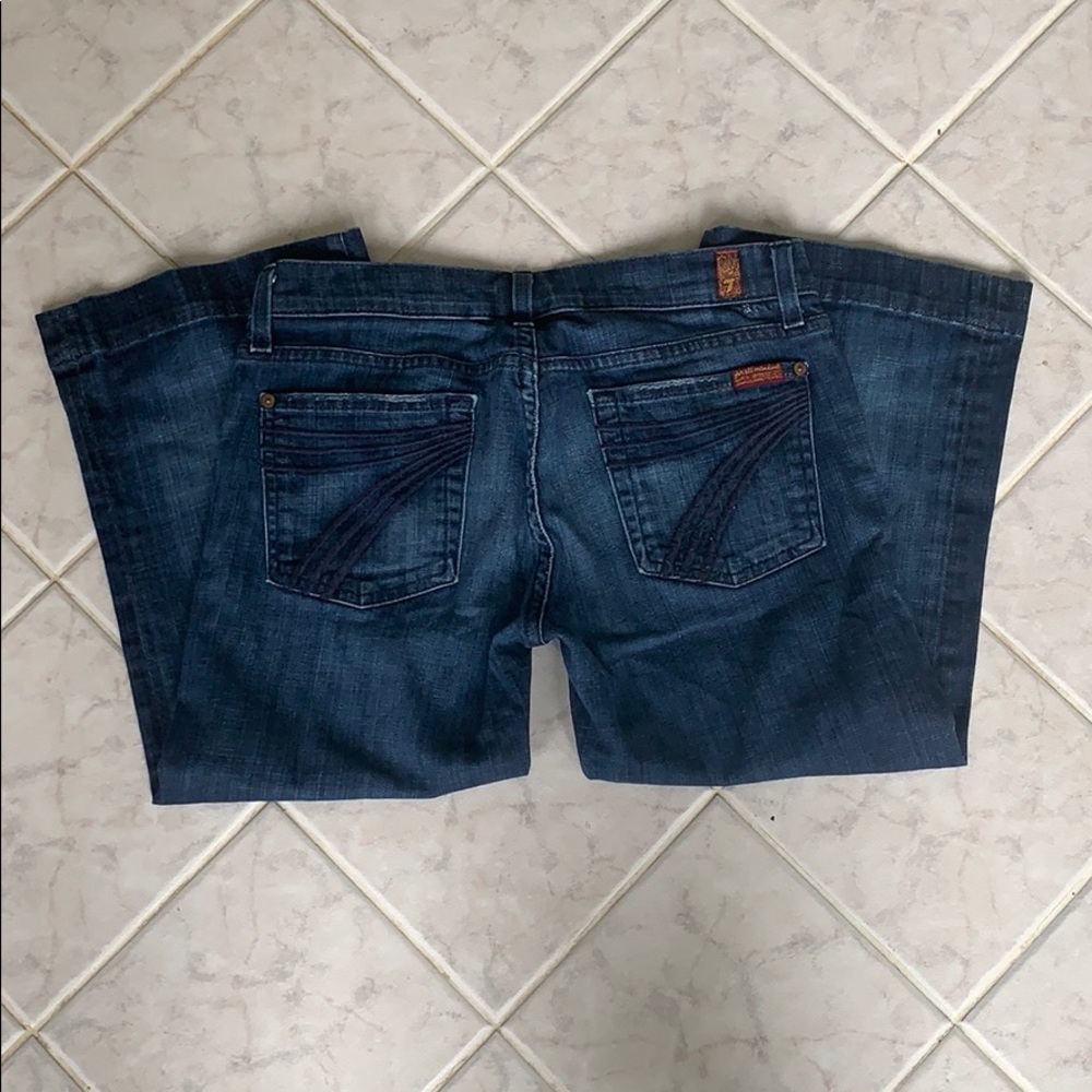 Cropped 7 Dojo flare jeans